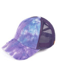 CC Tie Dye Mesh Pony Cap