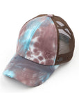 CC Tie Dye Mesh Pony Cap