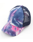 CC Tie Dye Mesh Pony Cap