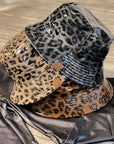 CC Leopard/Neutral Reversible Bucket Hat