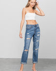 Insane Gene Distressed Premium Boyfriend Jeans