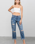 Insane Gene Distressed Premium Boyfriend Jeans