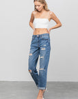 Insane Gene Distressed Premium Boyfriend Jeans