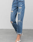 Insane Gene Distressed Premium Boyfriend Jeans