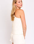 Gilli Sleeveless One Shoulder Romper