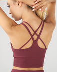 OTOS Active Strappy Back Active Crop Top