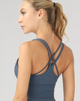 OTOS Active Strappy Back Active Crop Top