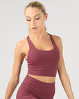 OTOS Active Strappy Back Active Crop Top