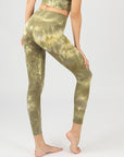 OTOS Active Tie-Dye Seamless High Waisted Leggings