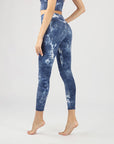 OTOS Active Tie-Dye Seamless High Waisted Leggings