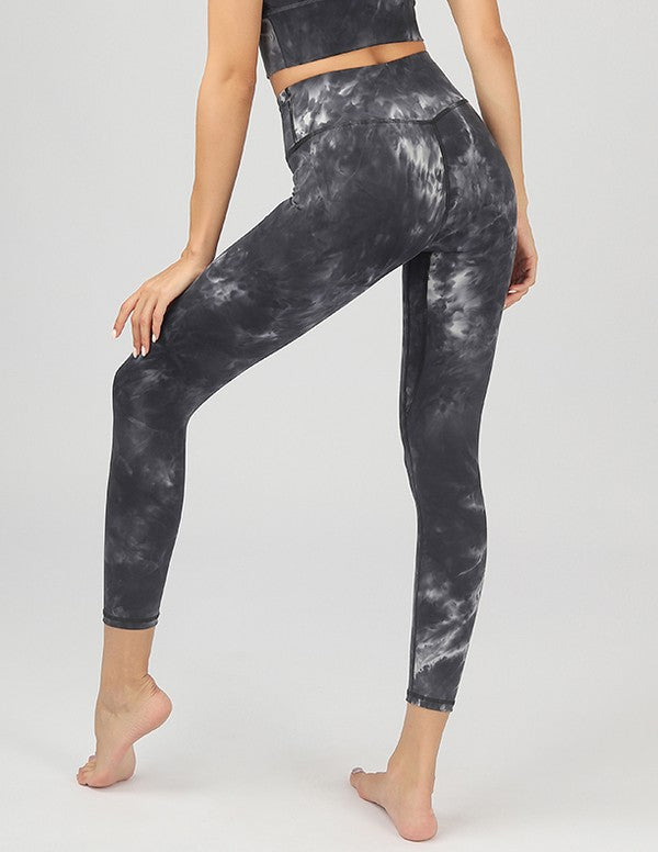 OTOS Active Tie-Dye Seamless High Waisted Leggings