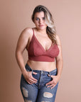 Plus Size Waistband Loop Lace Brami