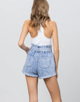 Insane Gene High Waisted Paper Bag Shorts