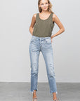 Insane Gene Mid-Waist Straight Jeans