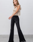 Insane Gene High Rise Black Super Flare Jeans