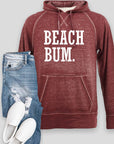 Beach Bum Vintage Hoodie Plus Size