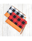 Buffalo Plaid Clutch - Online Only