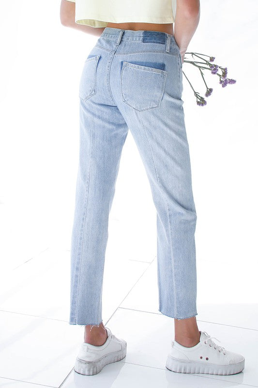 Insane Gene High Rise Premium Boyfriend Jeans