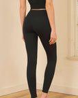 Brushed Nylon High Rise Legging