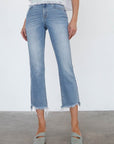 Denim Lab USA High Rise Crop Boot Cut Jeans