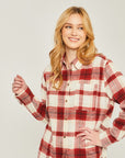 Women's Flannel Top by Love Tree