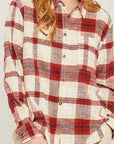 Women's Flannel Top by Love Tree