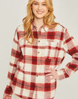 Women's Flannel Top by Love Tree