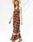 Floral maxi dress