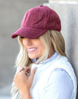 Fall Tweed Ball Cap