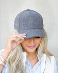 Fall Tweed Ball Cap