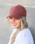 Fall Tweed Ball Cap