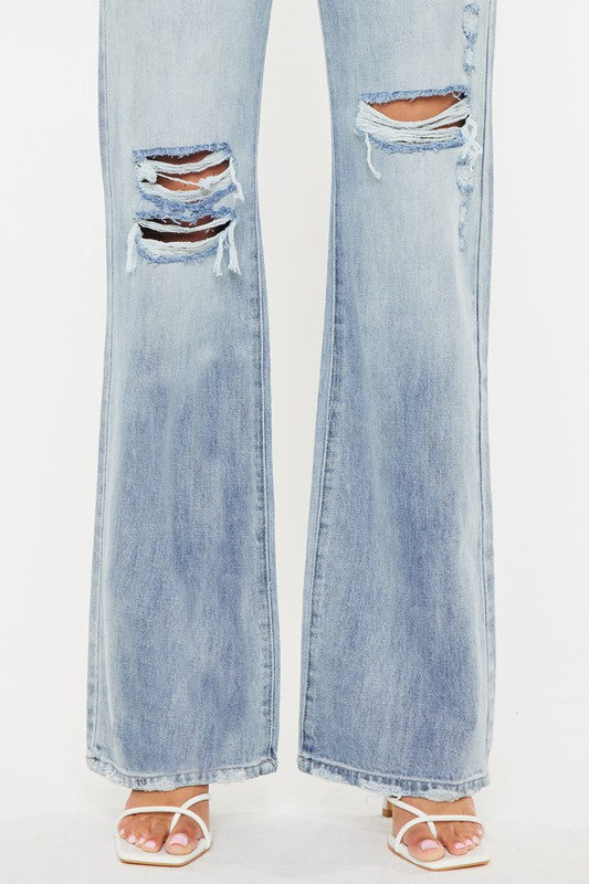 Kan Can Ultra High Rise 90&#39;s Flare Jeans - Online Only