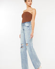 Kan Can Ultra High Rise 90's Flare Jeans - Online Only