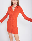 Emory Park Ruched Long Sleeve Dress