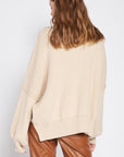 Emory Park Over Fitted Long Sleeve Sweater Top