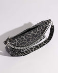 Leopard Saddle Shoulder Bag