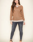 PLUS Terry Crew Neck Tunic