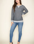 PLUS Terry Crew Neck Tunic