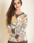 Plus Camo Crew Neck Tunic