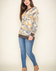 Camo Crew Neck Tunic