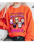 Halloween Squad Goals Fleece Graphic Sweatshirt - Online Only