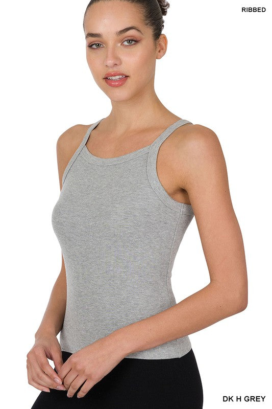ZENANA Ribbed Soft Rayon Cami
