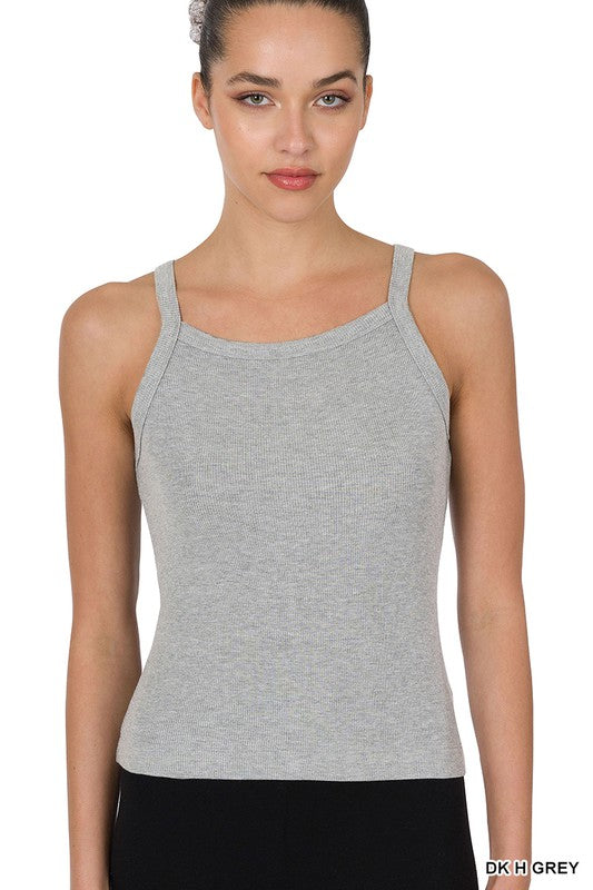 ZENANA Ribbed Soft Rayon Cami