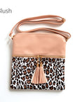 Miley Leopard Crossbody Womens Handbag Purse Tote