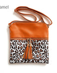 Miley Leopard Crossbody Womens Handbag Purse Tote