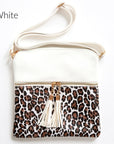 Miley Leopard Crossbody Womens Handbag Purse Tote