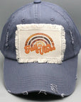 Rainbow Fall Vibes Pumpkin Patch Hat