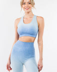 OTOS Active Ombre Seamless Biker Short Set