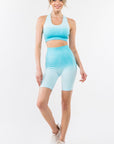 OTOS Active Ombre Seamless Biker Short Set