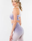 OTOS Active Ombre Seamless Biker Short Set